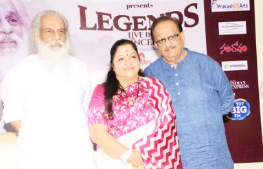 Legends Live Concert Press Meet